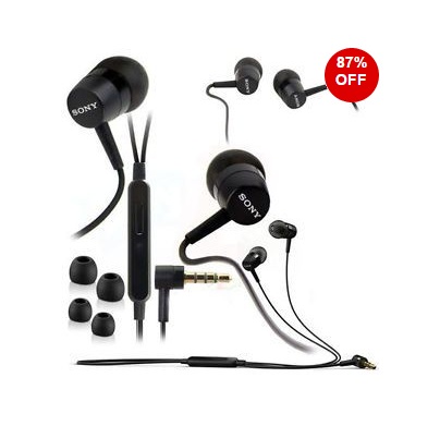 India Desire : Rediff Loot Offer : Buy One Get One Free Sony Mh750 Handsfree With Mic For Mobile Phones At Rs. 199 From Rediff Shopping